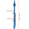 Piccolo Flute Cupronickel Blue +E Key French 6 Holes Piccolos