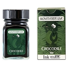 Monteverde G309CR Ink Bottle 30 ml - Jungle Crocodile (Green)