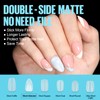 TOMICCA Nail Tips, 360 Pieces, Full Cover Soft Gel Tips,