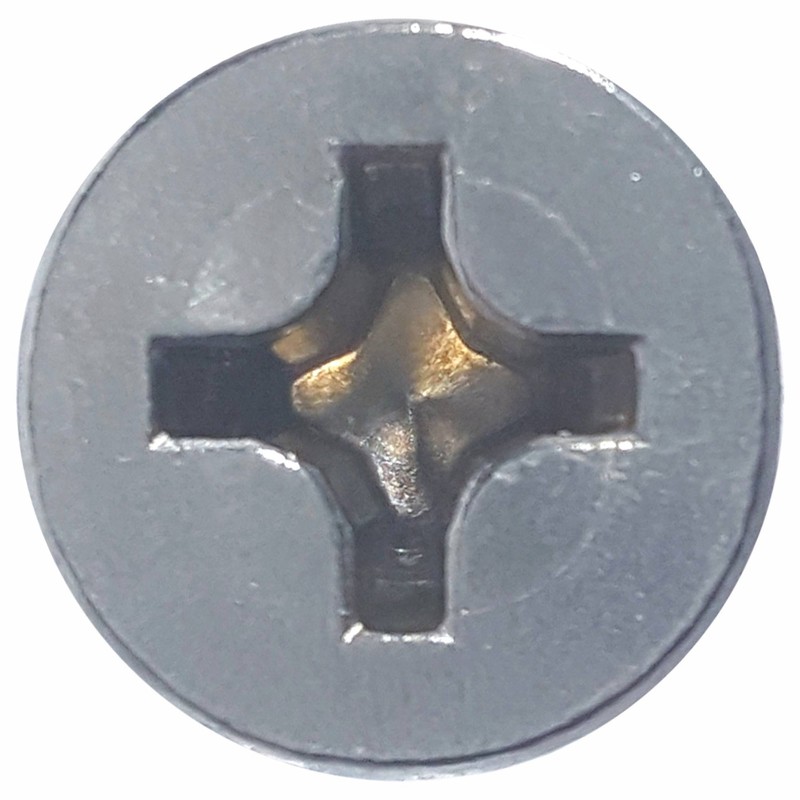 8-32 x 2" Flat Head Machine Screws, Phillips Drive, Stainless