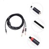DOITOOL 1pc Plated Stereo Audio Cable for Guitar and Sound