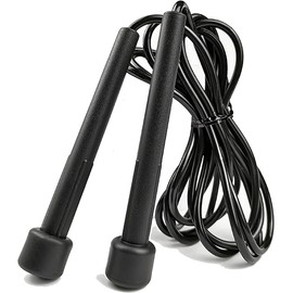 PVC Skipping Rope - Adjustable Length Jump Rope for Fitness, Tangle-Free Solid Speed Rope