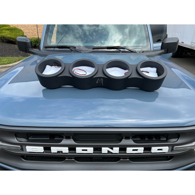 Menace Audio® VOICEPOD® Quad (4) 6.5" Empty Midrange Enclosure