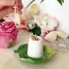 Minigift Ceramic Toothpick Holder ,Hand-painted Rose Flower Toothpicks Dispenser，Table Decoration（RoseRed）