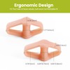 Bukihome Toe Separators Bunion Corrector - 8 Pack Big Toe