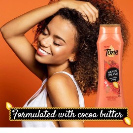 T-ONE Tone Body Wash, Mango Splash,16 Fl Oz (Pack of 6)