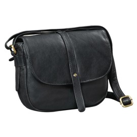 STILORD 'Clara' Small Shoulder Bag Women Leather Vintage Handbag for Going Out Classic Evening Bag Party Bag Leisure Bag Genuine Leather, black, vintage