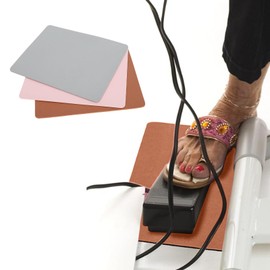 3 Packs Sewing Machine Pedal Mat, Sewing Machine Foot Pedal Non Slip Pad, Waterproof Easy to Clean, Sewing Machine Muffling Mat Pedal Mat Quilting Supplies Accessories