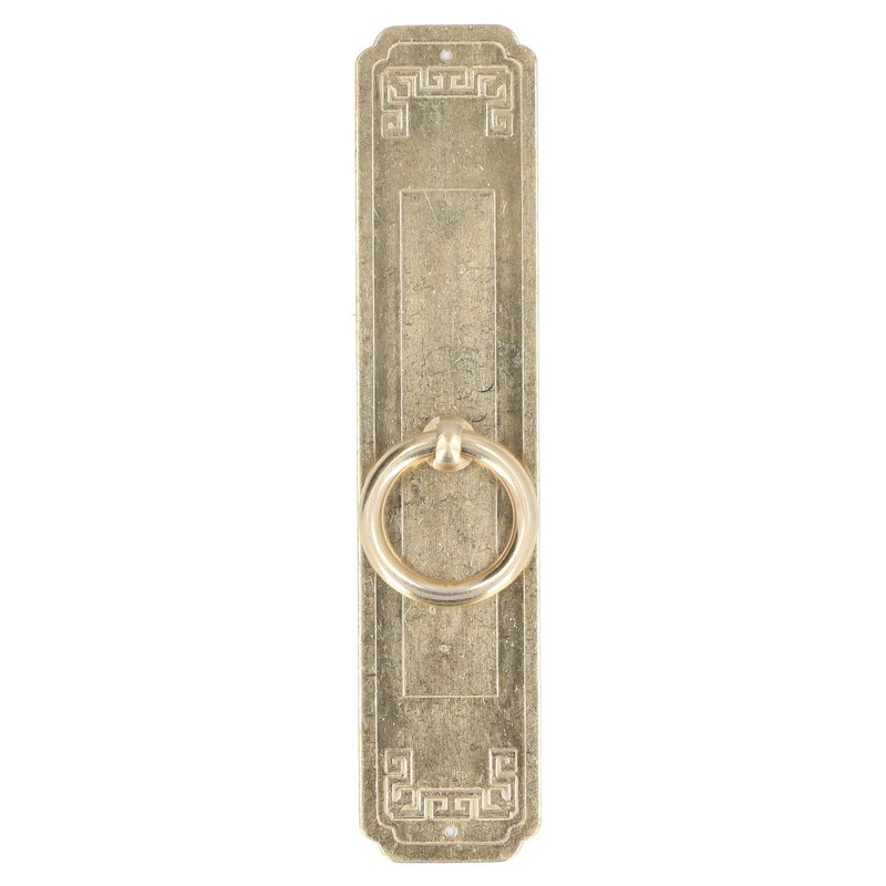 Cabinet Door Handle Chinese Furniture Antique Pattern Pure Copper Cabinet