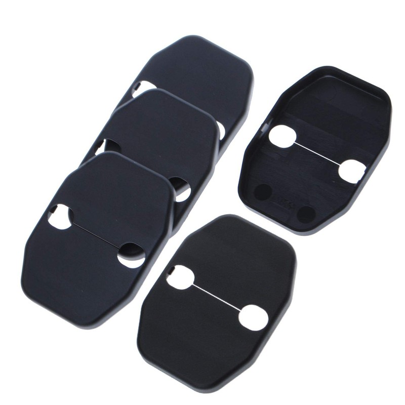 Voodonala Door Lock Covers Protection Trim for Jeep Wrangler JK