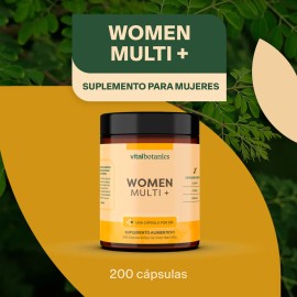 Multivitaminico Mujer Con Colageno 200 Caps | Vitalbotanics