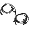 OCPTY 2-PC Set Rear ABS Wheel Speed Sensors Compatible for