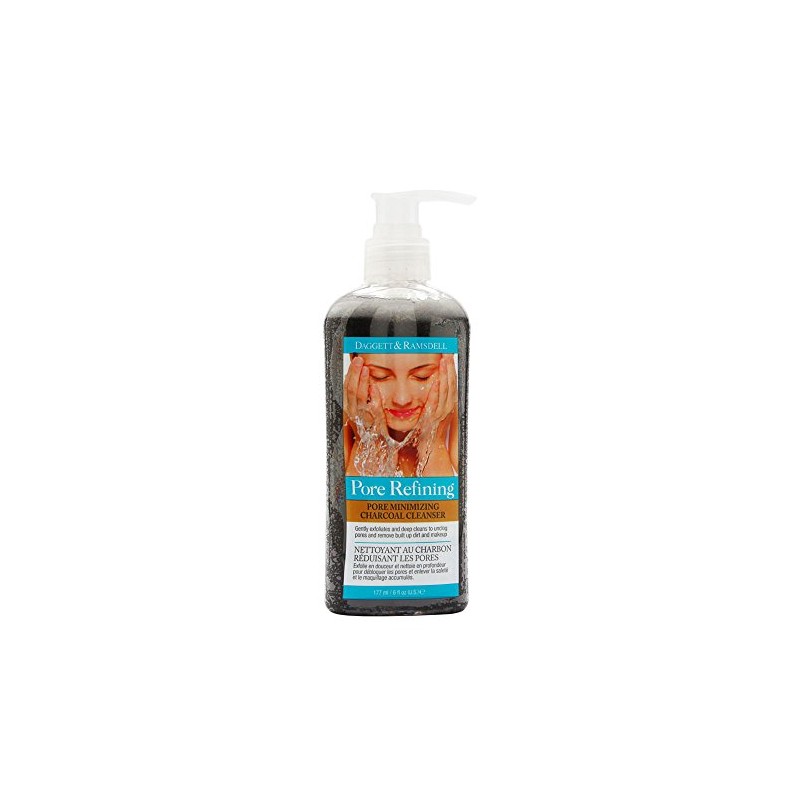 Daggett & Ramsdell Pore Refining Charcoal Cleanser Gel, 180 milliliters