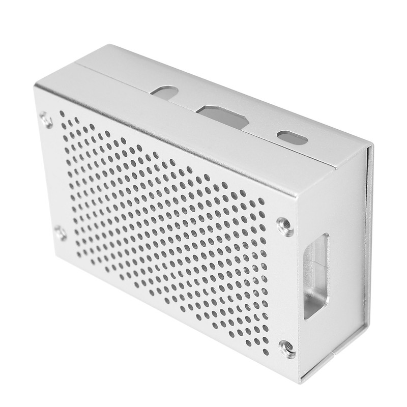 Aluminum Alloy Protective Shell Dustproof Heat Dissipation Enclosure for Raspberry