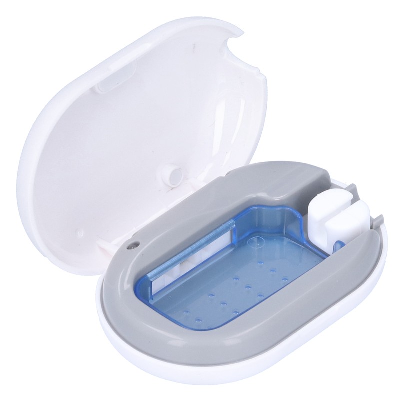 UVC Toothbrush Cleaner Box Mini Portable Travel USB Ultraviolet Cleaning