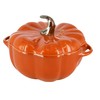 Staub ceramic petite pumpkin cocotte - Orange, 13cm