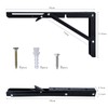 Beinhome 2 x Folding Console Heavy Duty 300 mm Shelf