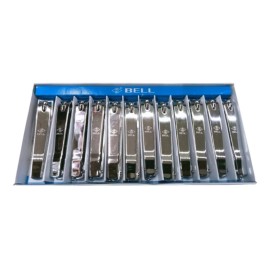 Bell Cortaúñas Grande Marca Bell Caja 12 Piezas Original Korea