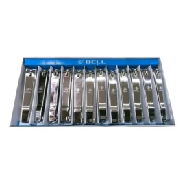 Bell Cortaúñas Grande Marca Bell Caja 12 Piezas Original Korea
