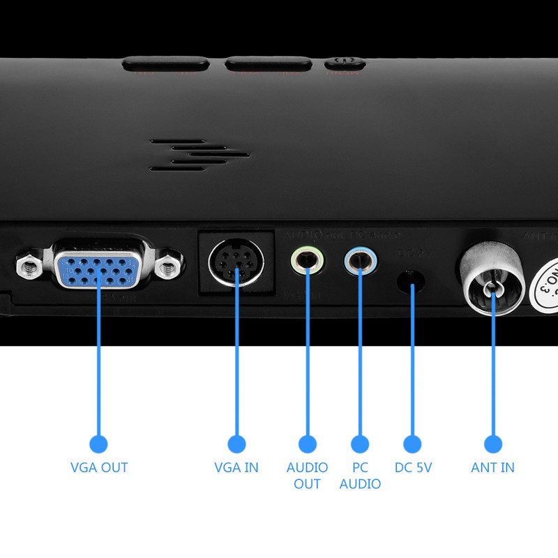 TV Set Top Box PC Monitor Receiver Speaker External LCD