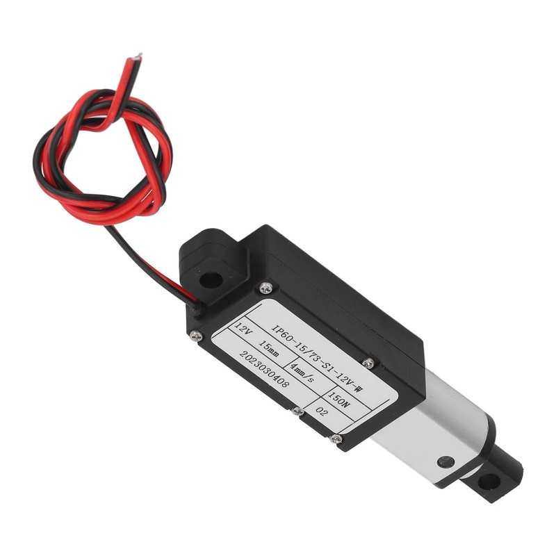 Electric Micro Linear Actuator 150N Aluminum Alloy 15mm Stroke Mini