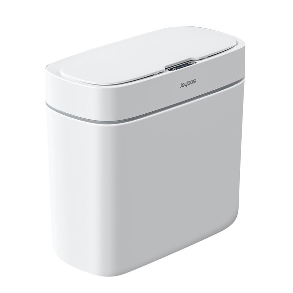 JOYBOS Bathroom Trash Can,3 Gallon Waterproof Automatic Small Bathroom Garbage