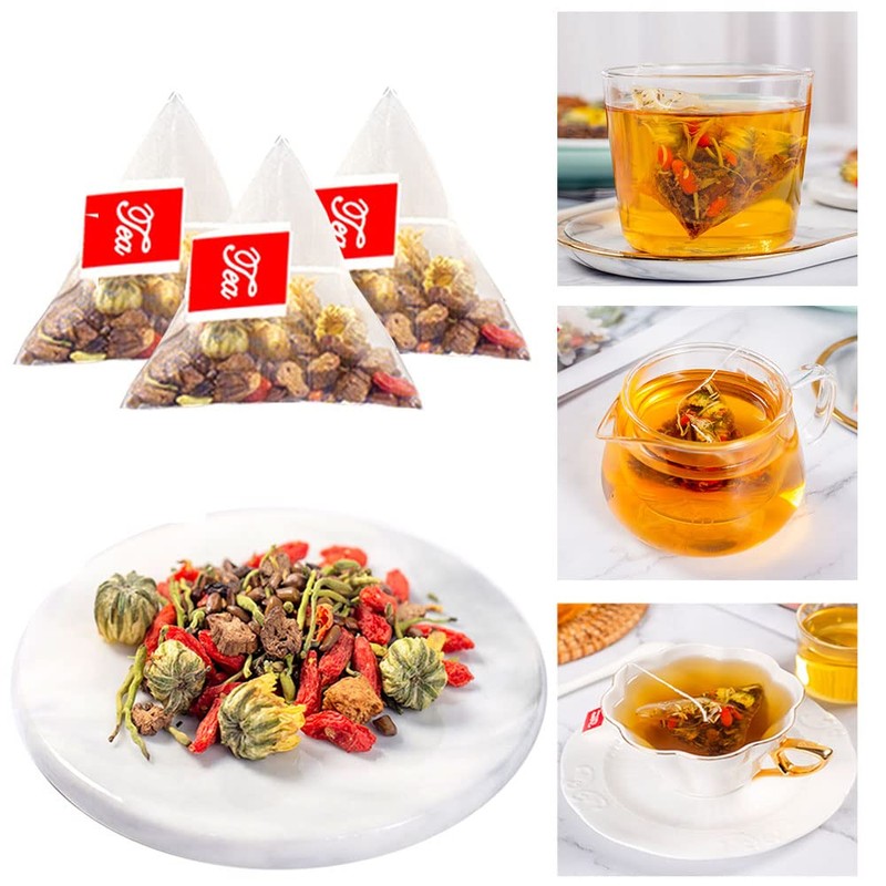 Generic Chrysanthemum Cassia Seeds Tea Bags(160g, 8gX20Bags), Honeysuckle, Chinese wolf-berry,