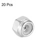 TA-VIGOR 20Pcs M2 x 0.4mm Nylon Hex Lock Nuts, 304