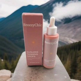 BreezyChic Suless Tanning Drops Supports Skin Health Skin Drops 2 Fl Oz