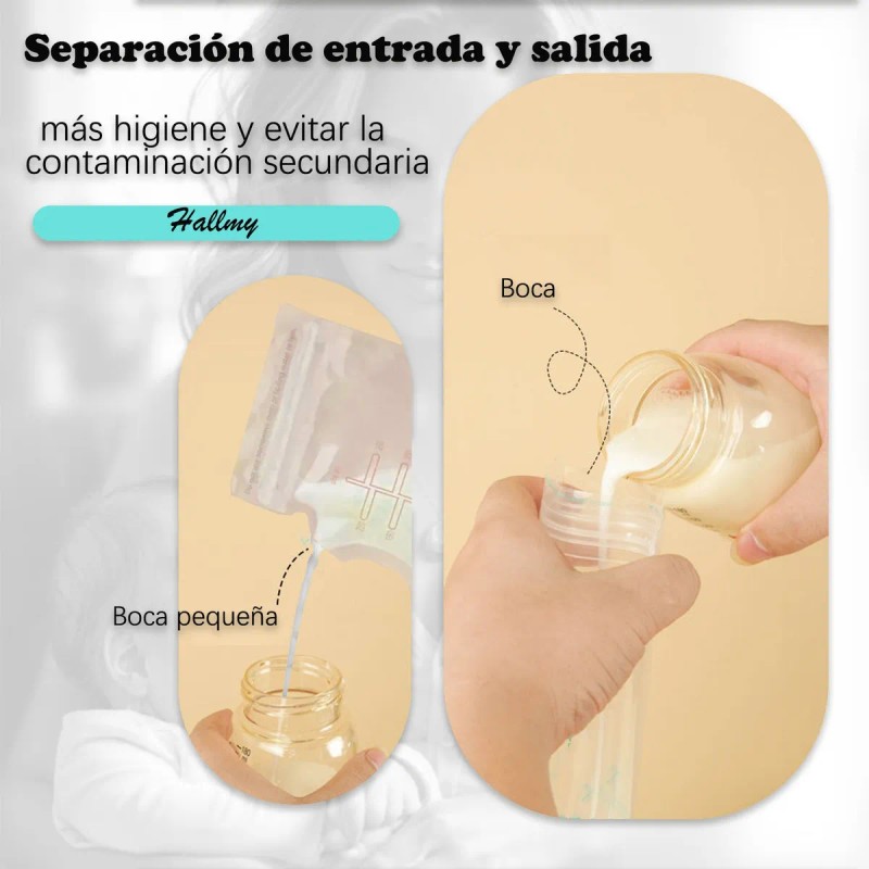 200 Piezas Bolsas Para Leche Materna Bolsas De Lactancia