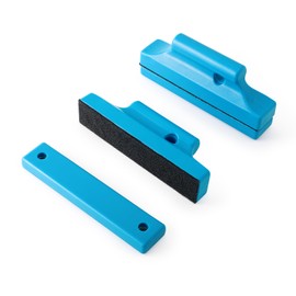 Gomake 2PCS Strong Magnetic Magnet Holder Auto Vinyl Wrap Strip Magnet Holder with Anti-Scratch Buffer for Car Vinyl Wrap/Tint Film and Sign Mark Graphics Positioning Tool Car Wrapping