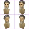 Volora Fake Beard Realistic 100% Human Hair Full Hand Tied