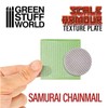 Green Stuff World 1616 Texture Plate - Samurai Chainmail Texture
