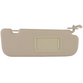 SCITOO Beige Right Passenger Side Sun Visor Compatible for Hyundai Elantra 2011-2015, Car Sun Visor without Sunroof without Lights Replacement 852103X000TX