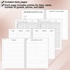 Marspark 2 Pack Reservation Book for Restaurant, 120 Day Table