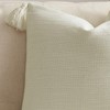 Meekio Set of 2 Ivory Pillow Covers 12 x 20