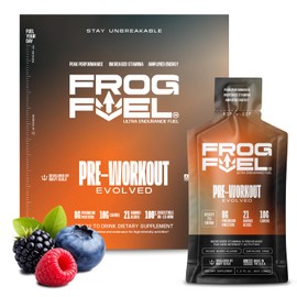 FrogFuel Ultra Liquid Protein Shot con carbohidratos y electrolitos  Mixed Berry  24 1.2 oz Proteínas Shots. Pre entrenamiento y captura de...        
