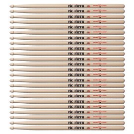 Vic Firth American Classic 5B Drumsticks - Pack of 12 Pairs, VIC-12X5B
