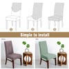 LANSHENG Dining Chair Covers Set of 4, Stretch Dining Chair