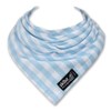 Skibz Dribble Bib - Blue Gingham