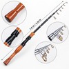 Telescopic Fishing Rod for Travel Fishing – 1.6M Carbon Spinning