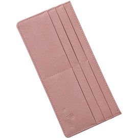 Blue Sincere SW2 Ultra Thin Long Wallet, Genuine Leather, Card Case, 6 Cards, RFID Skimming Prevention, Women's, YKK Zipper, Thin, Wallet, Coin Purse, Storage, Small, Mini Wallet, Fragment Case, swany