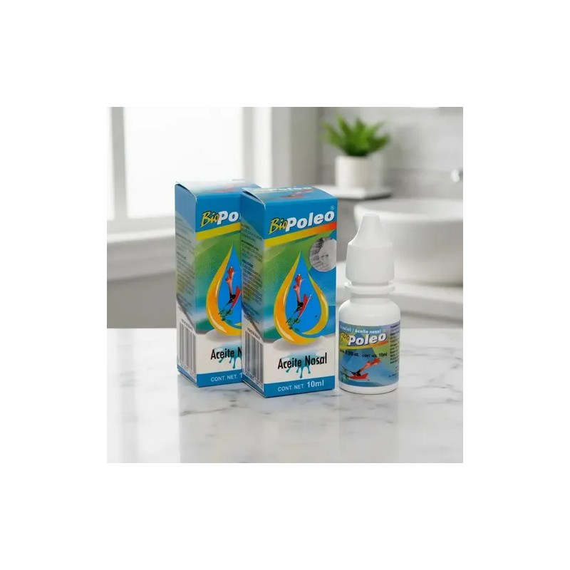 Aceite Nasal Bio Poleo, Hojas De Noriten 10ml 2pack