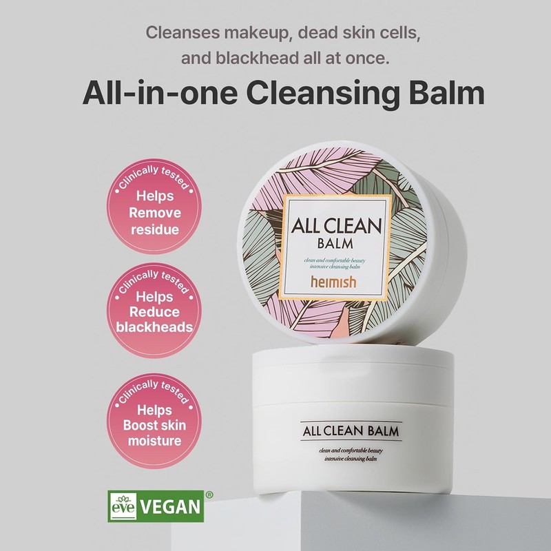 Pack of Two Heimish All Clean Balm/Cleansing Balm with Ponytail