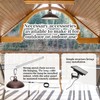 ONLSITY Solar Pendant Lights, Outdoor Indoor 300 Lumen Solar LED