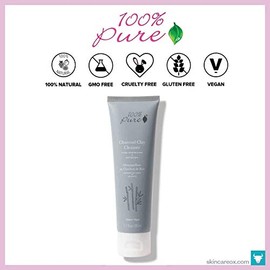 100% PURE 100% Pure Charcoal Clay Cleanser, 2.7 fl oz (80 ml)