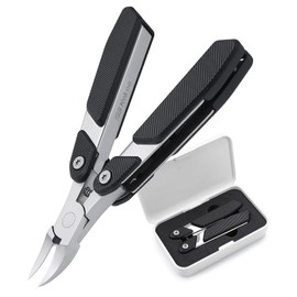 SG Nekoo Foldable Ingrown Toenail Clippers for Thick Toenail, Heavy Duty Sturdy Toe nail Clippers Portable Ultra Sharp Stainless Steel Cutter Trimmer for Men Seniors