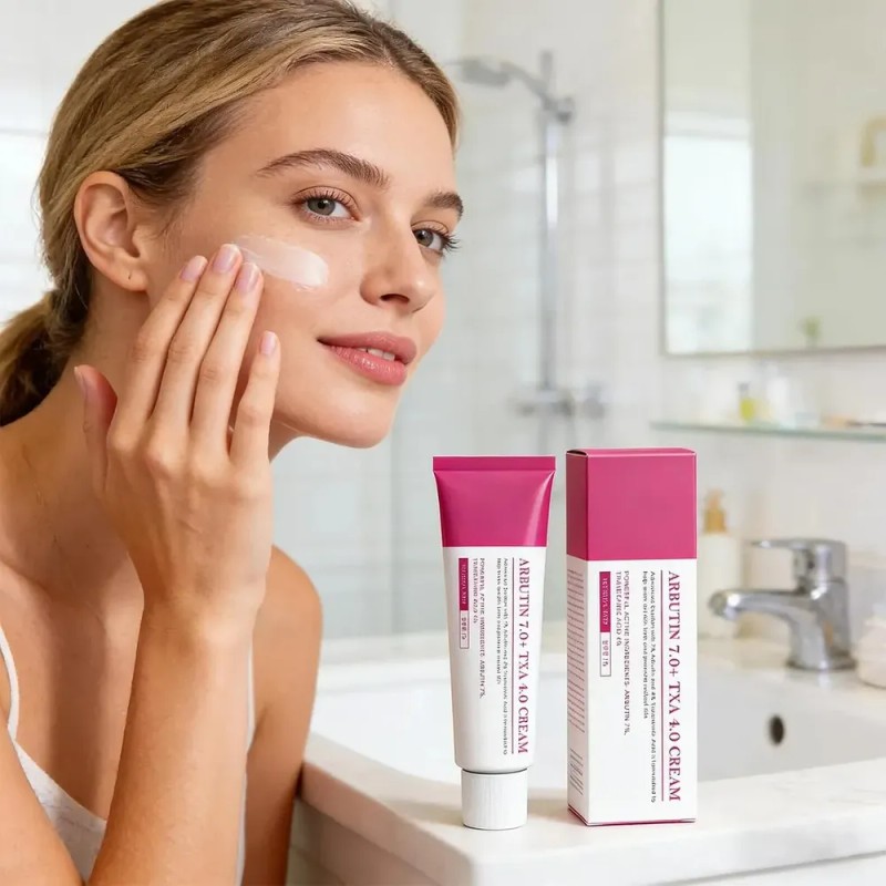 Crema Facial Arbutin 7% + Ácido Tranexámico 4% Crema De