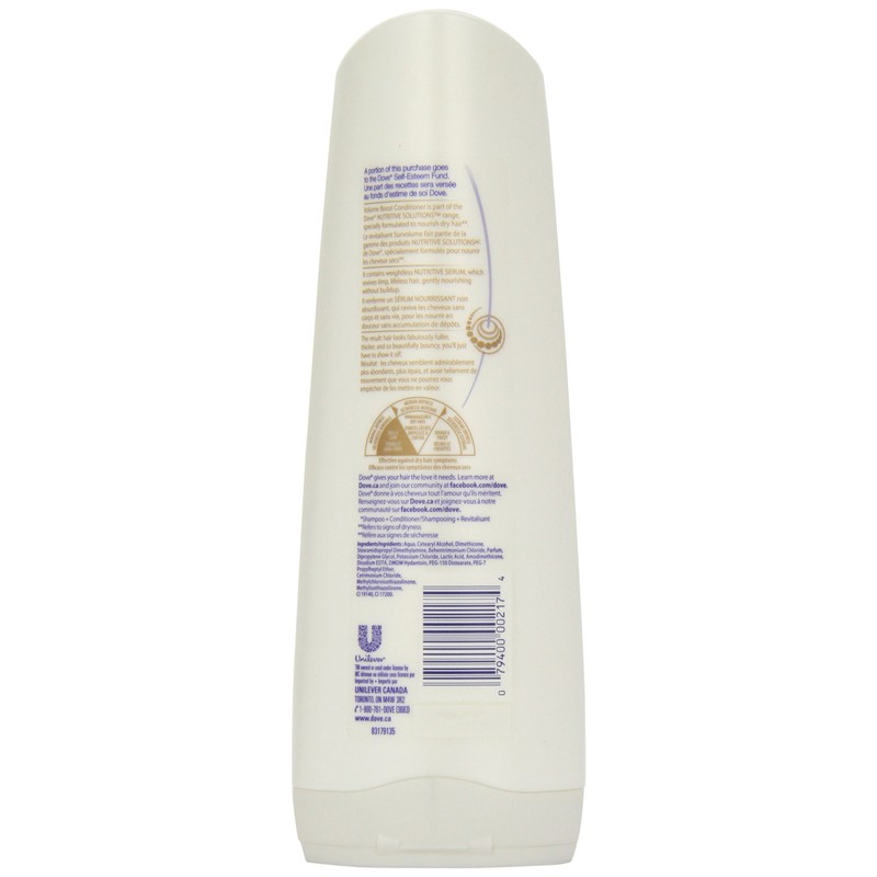 Dove Dove Damage Therapy Volume Boost Conditioner 355ml