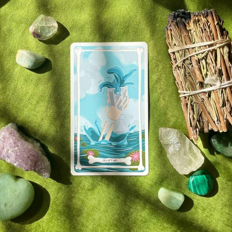 The Bone Dead Tarot - An 80-Card Indie Tarot Deck